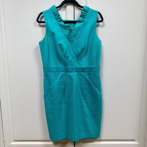 "David Meister" Teal Dress
